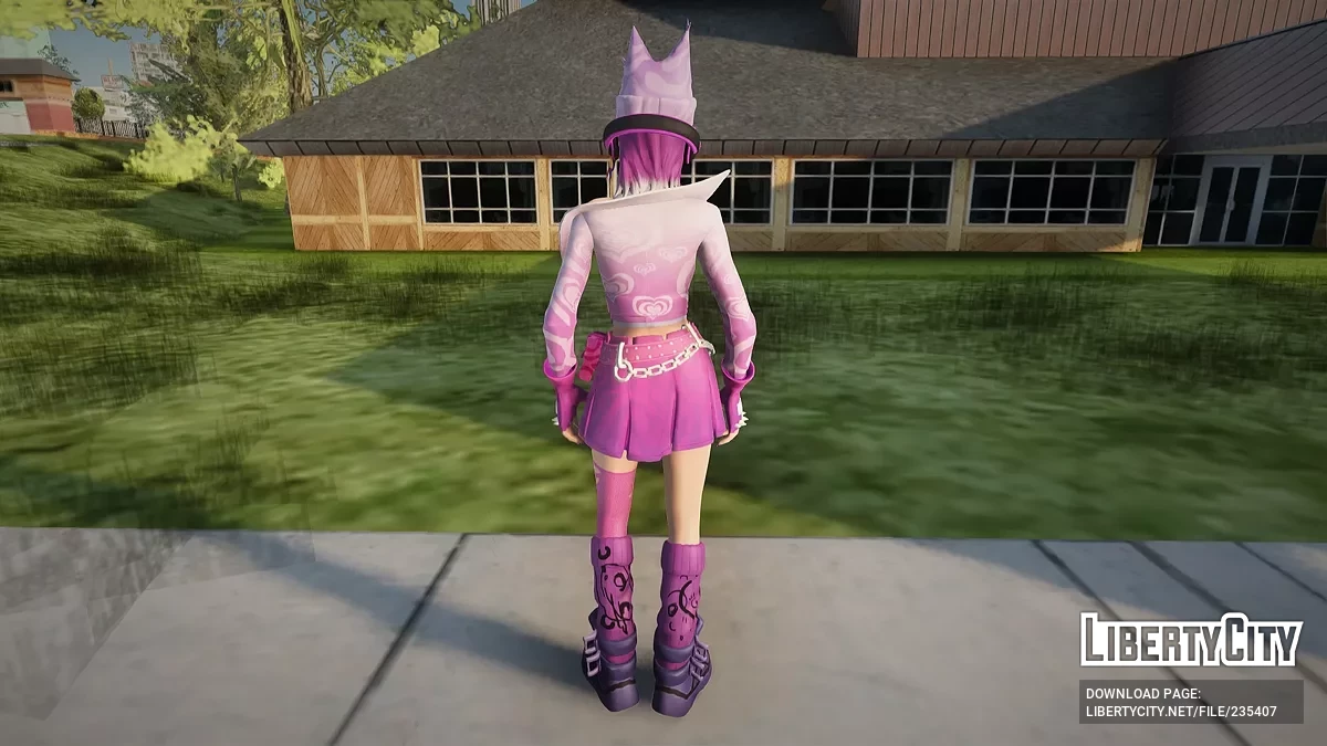 Хоуп из Fortnite / GTA San Andreas