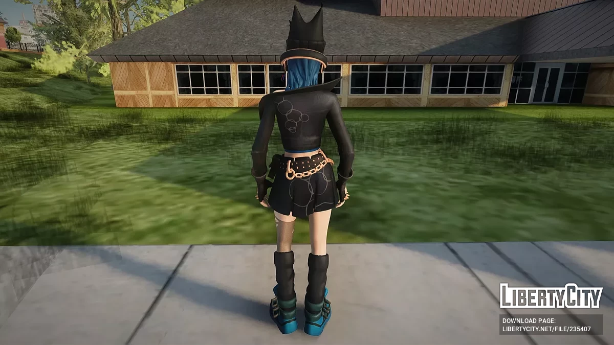 Хоуп из Fortnite / GTA San Andreas