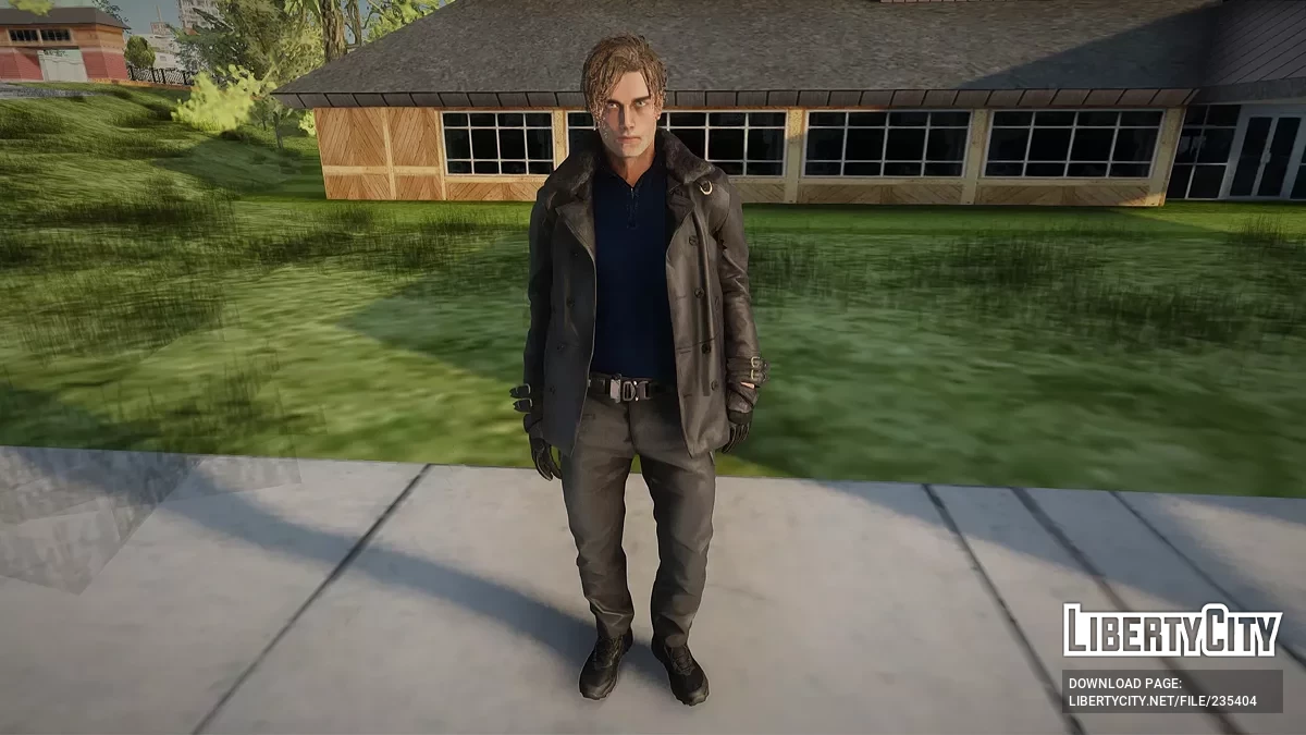 Леон Скотт Кеннеди из Resident Evil Requiem / GTA San Andreas