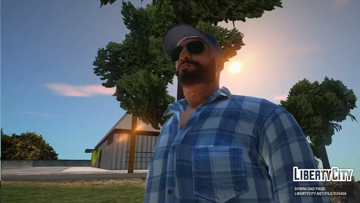 Макс Пэйн из эпилога на пляже / GTA San Andreas