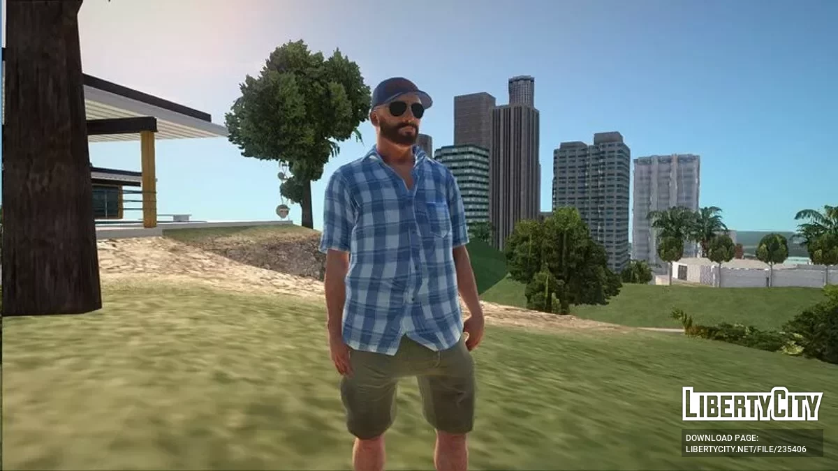 Макс Пэйн из эпилога на пляже / GTA San Andreas