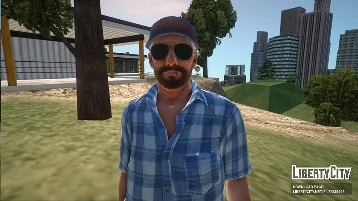 Макс Пэйн из эпилога на пляже / GTA San Andreas