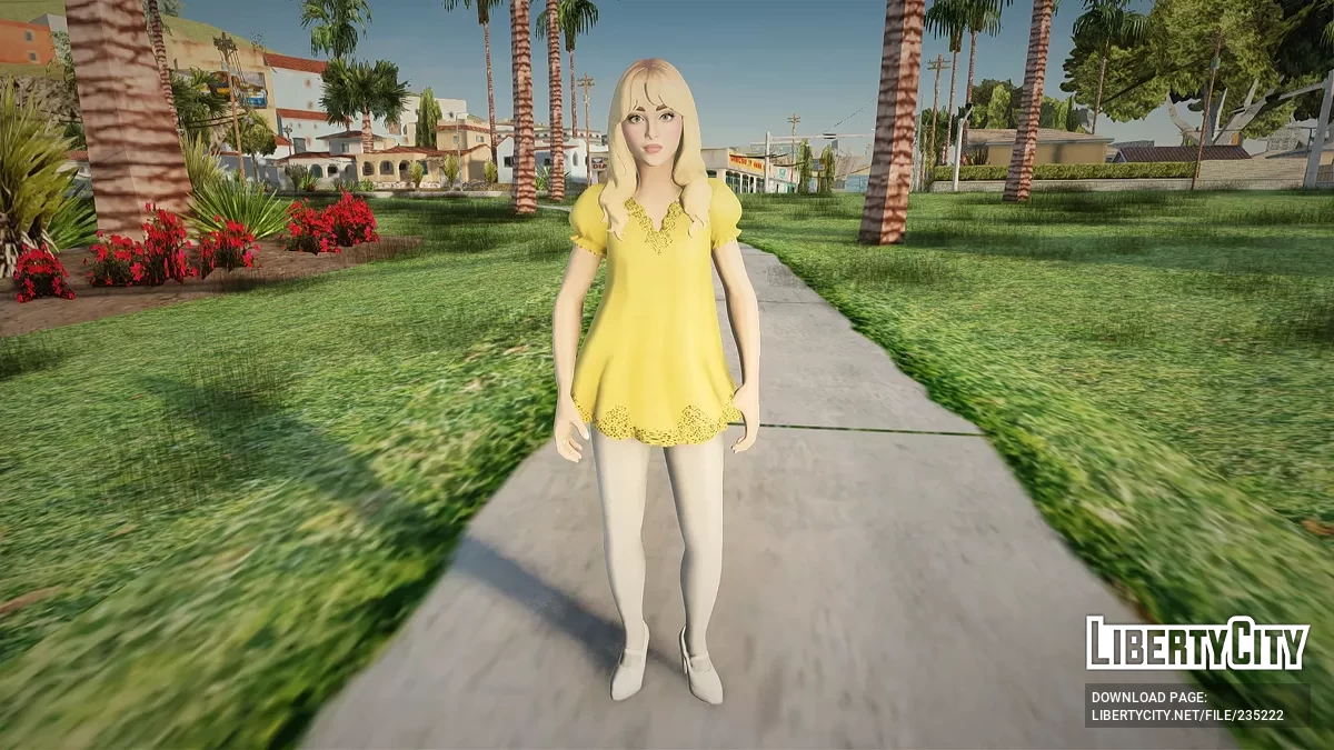 Сабрина Карпентер из Fortnite / GTA San Andreas