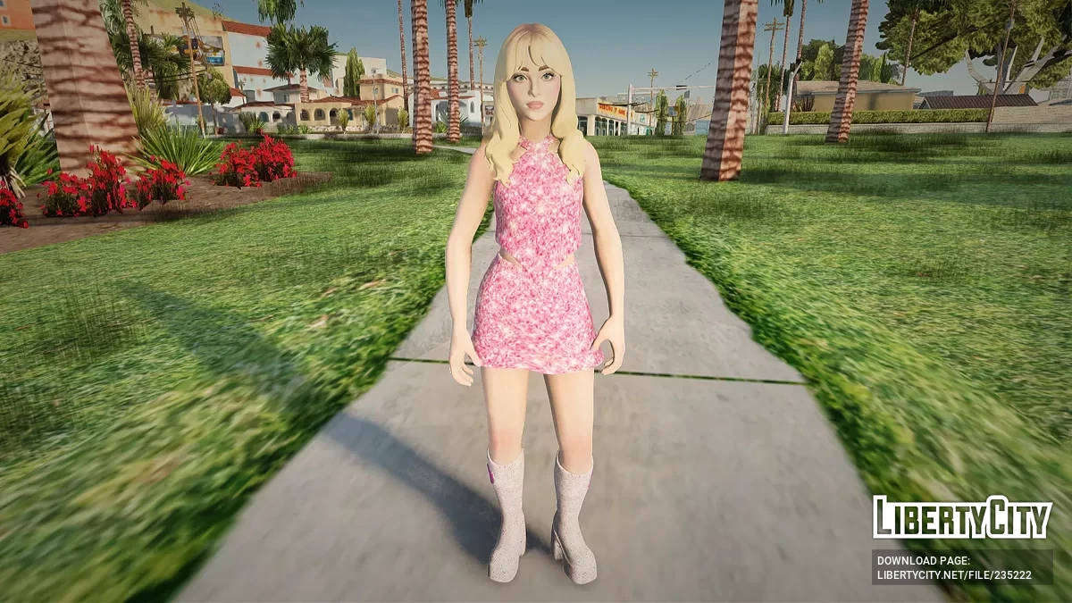 Сабрина Карпентер из Fortnite / GTA San Andreas