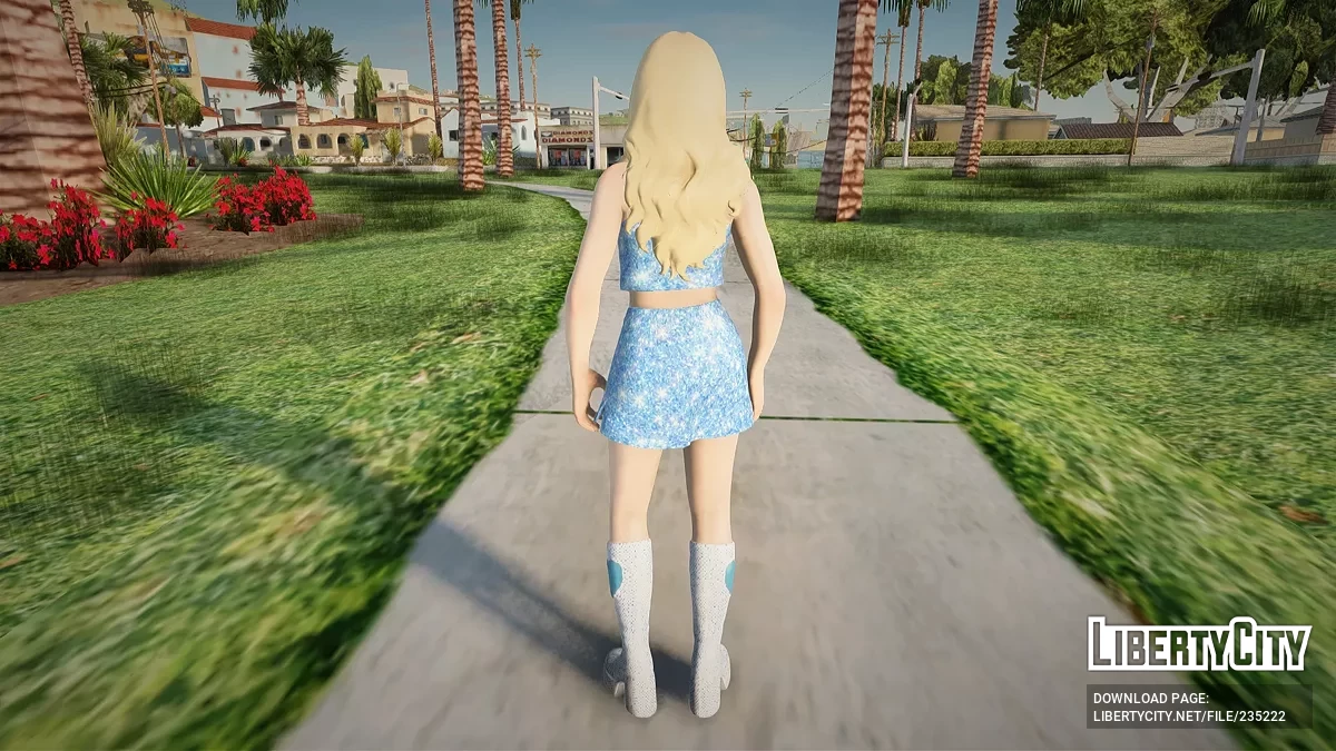 Сабрина Карпентер из Fortnite / GTA San Andreas