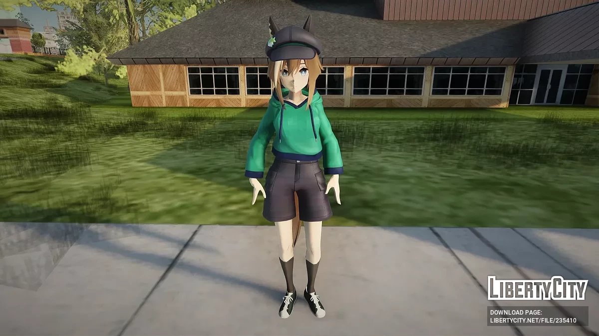 Шеваль Гран из Uma Musume / GTA San Andreas