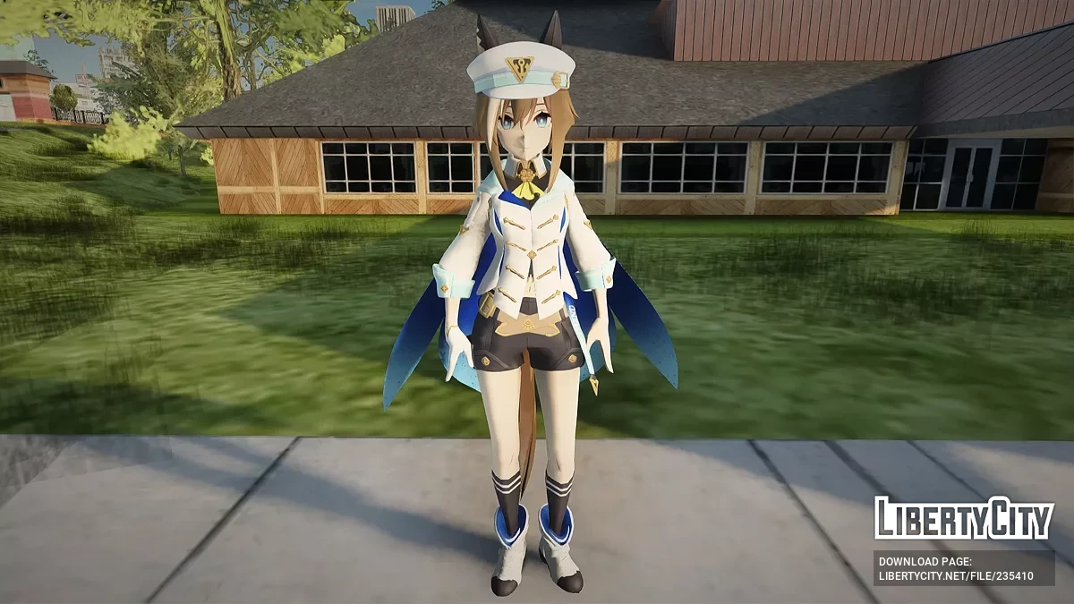 Шеваль Гран из Uma Musume / GTA San Andreas