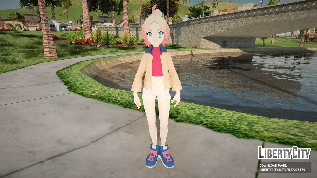 Тауни из Pokemon Legends Z-A / GTA San Andreas