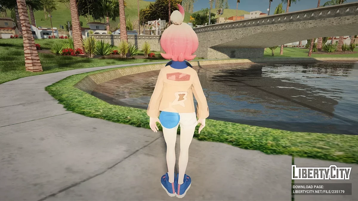 Тауни из Pokemon Legends Z-A / GTA San Andreas