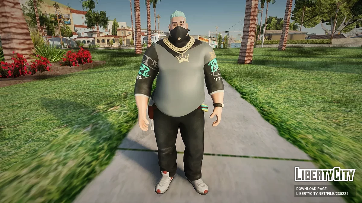 Вик Вайс из Fortnite / GTA San Andreas