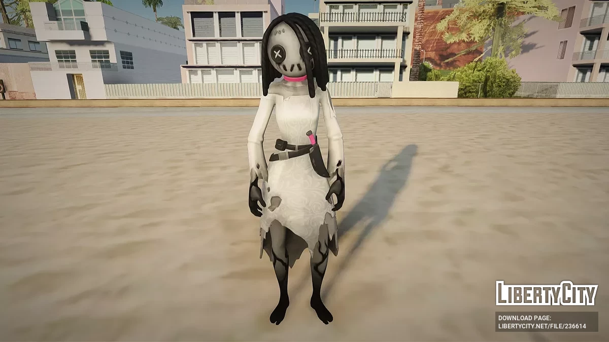 Ива из Fortnite / GTA San Andreas