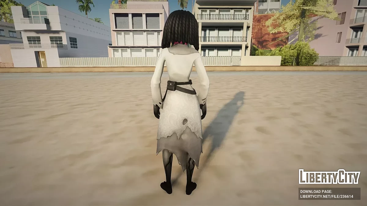 Ива из Fortnite / GTA San Andreas