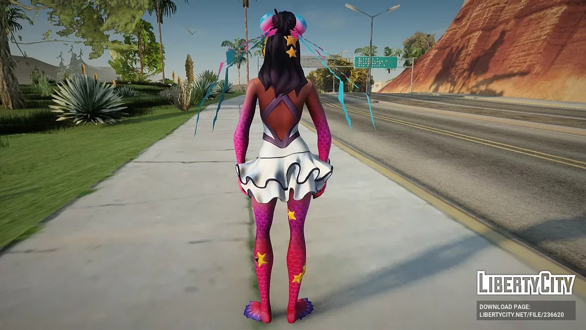 Морская звезда из Fortnite / GTA San Andreas