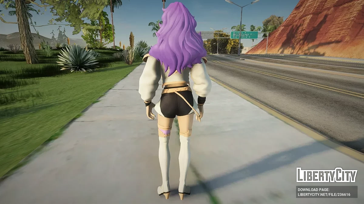 Венера Харт из Fortnite / GTA San Andreas