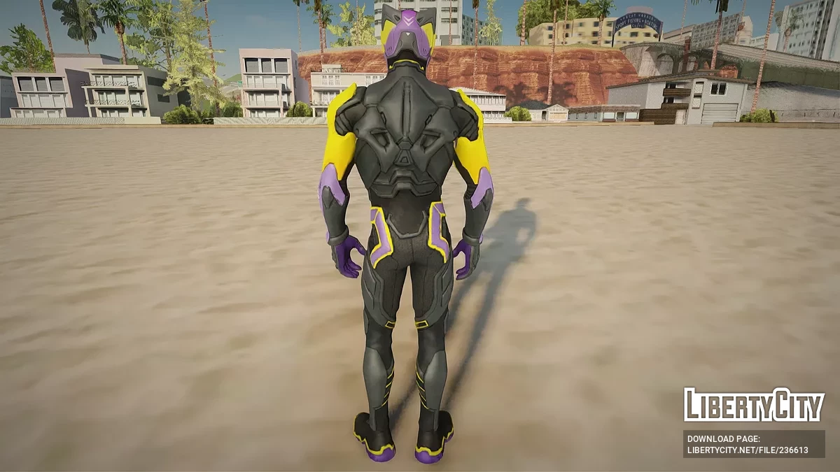 Заряженный Льюис Хэмилтон из Fortnite / GTA San Andreas