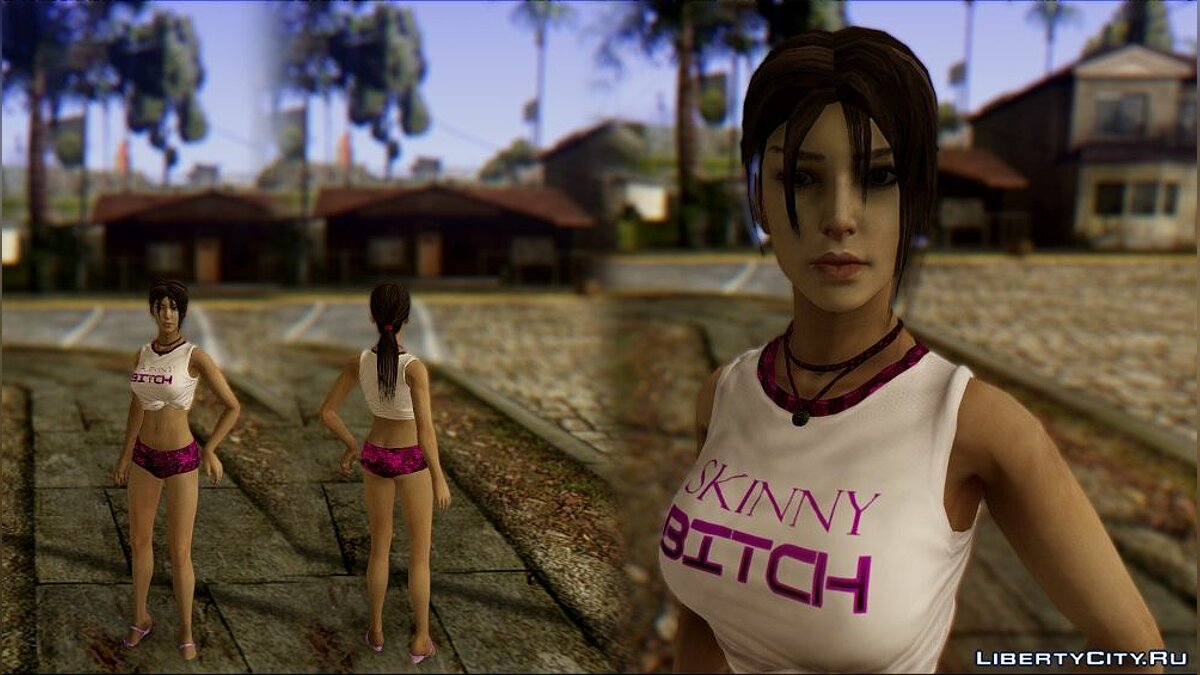 Lara Croft: Costume 1 для GTA San Andreas - Картинка #2