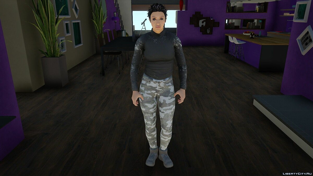 Download Roze (April Nicole) from Call of Duty for GTA San Andreas