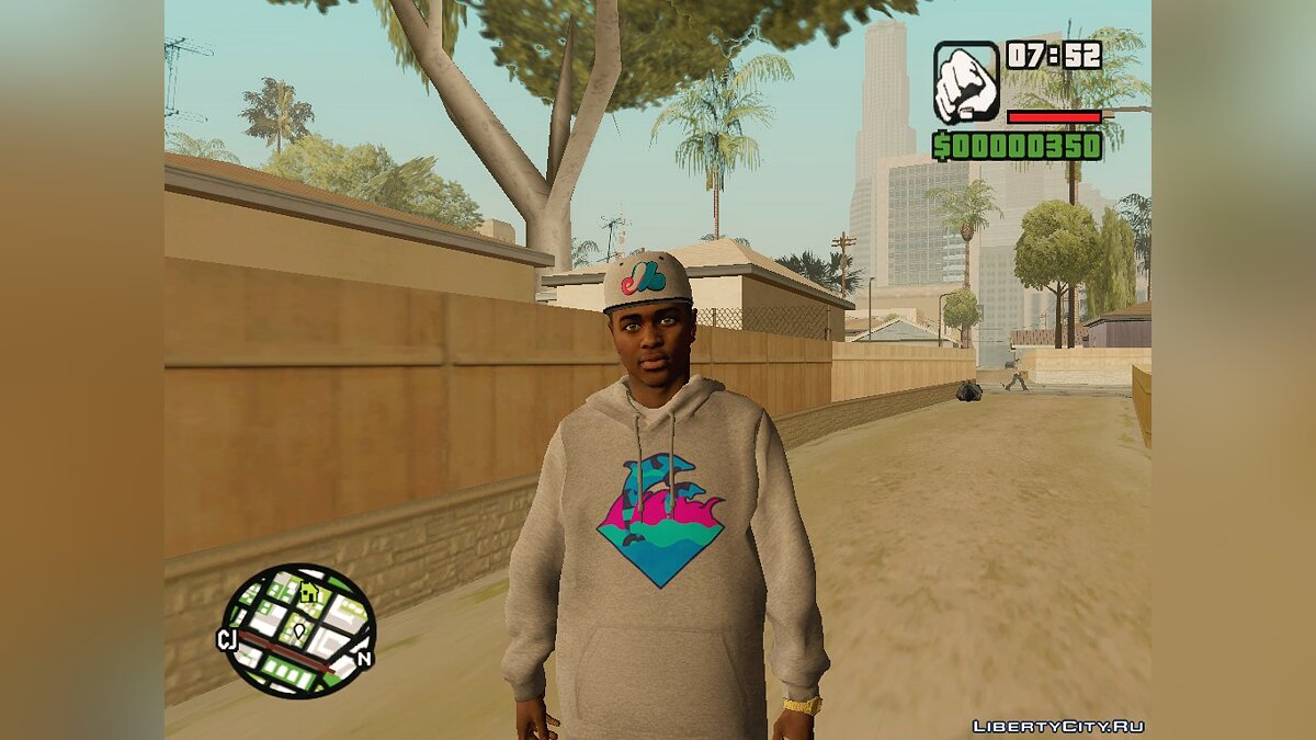 Новый персонаж Raheem Sterling для GTA San Andreas