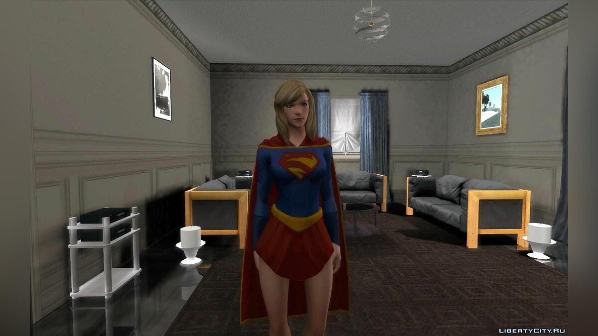 Supergirl from DC Comics Legends for GTA San Andreas - Картинка #1