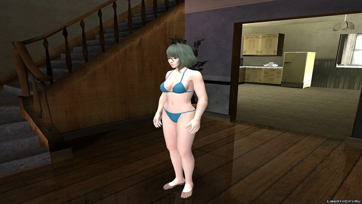 Tamaki в бикини из Dead or Alive 5 для GTA San Andreas - Картинка #3