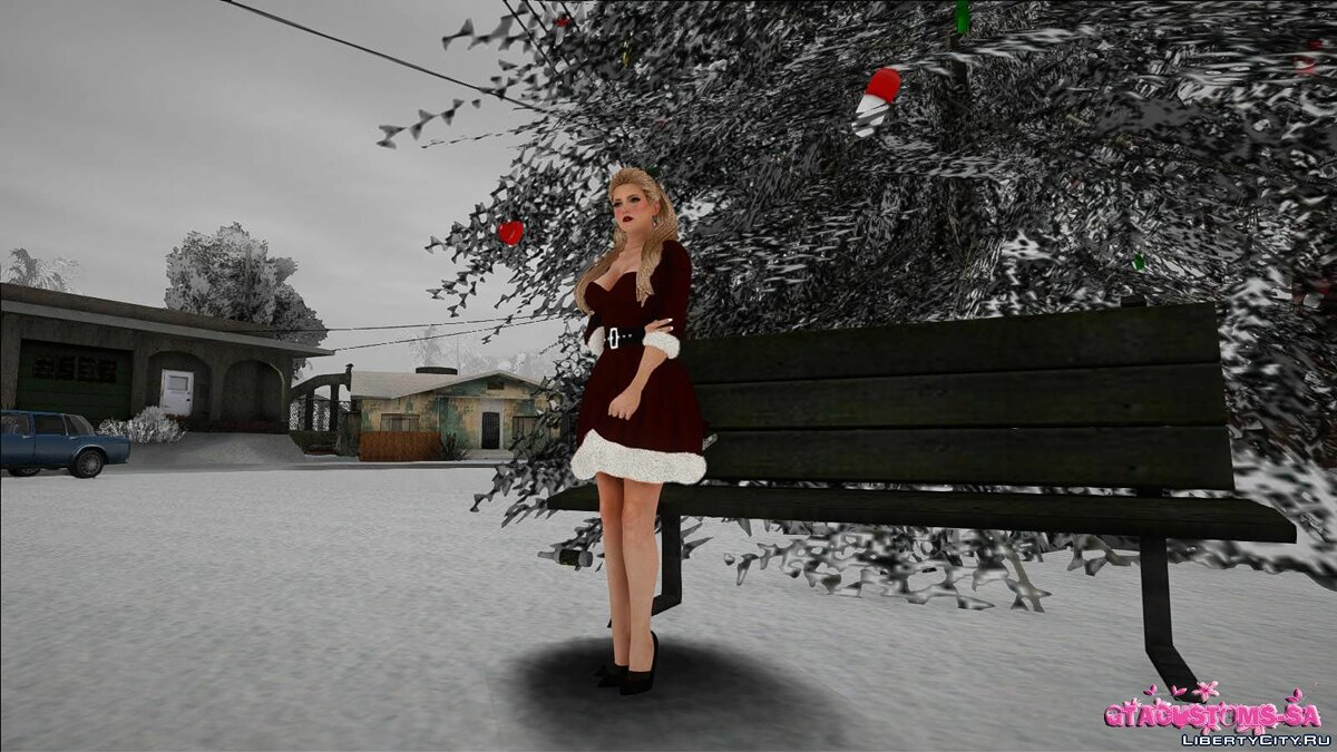 Хелена Дуглас Снежинка для GTA San Andreas - Картинка #2