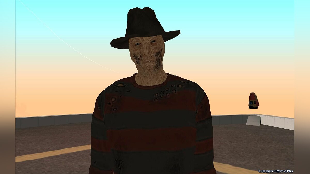 Freddy Krueger from Mortal Kombat 9 for GTA San Andreas - Картинка #1