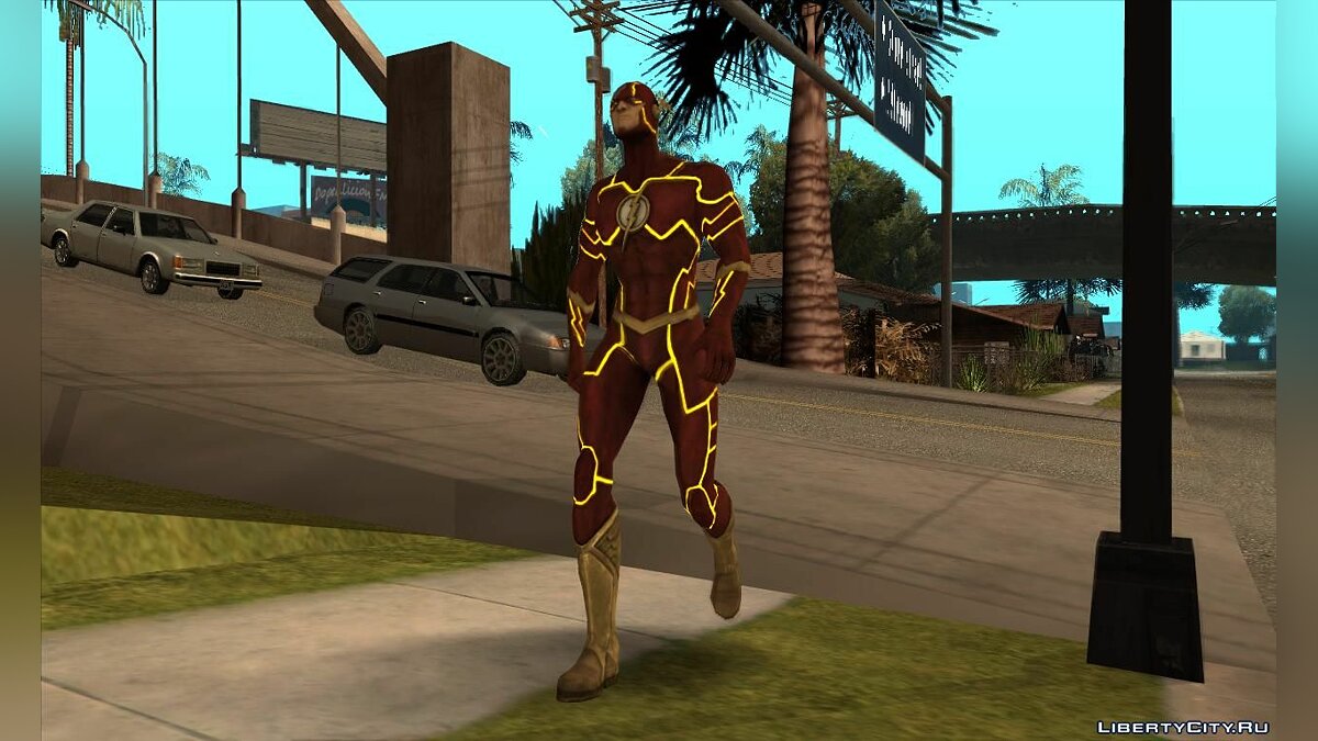 The Flash (New 52) для GTA San Andreas - Картинка #4