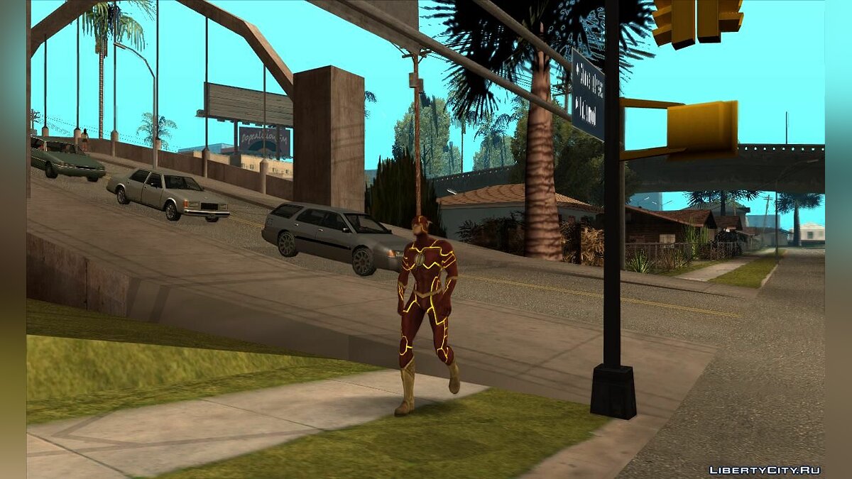 The Flash (New 52) для GTA San Andreas - Картинка #6