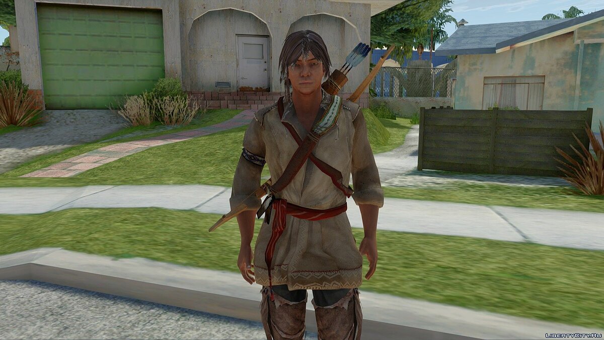 Connor Kenway from Assassin's Creed 3 for GTA San Andreas - Картинка #1