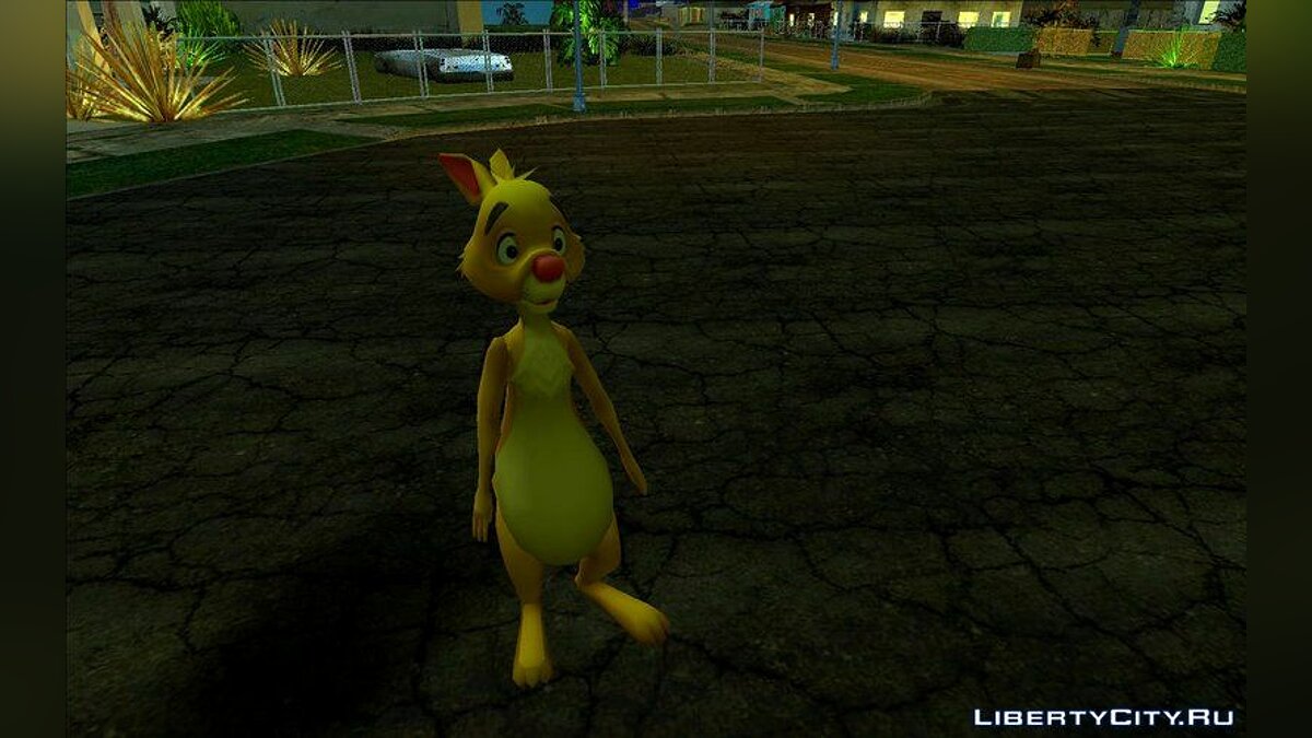 Download Skin Pack Of Characters From Winnie The Pooh For Gta San Andreas 