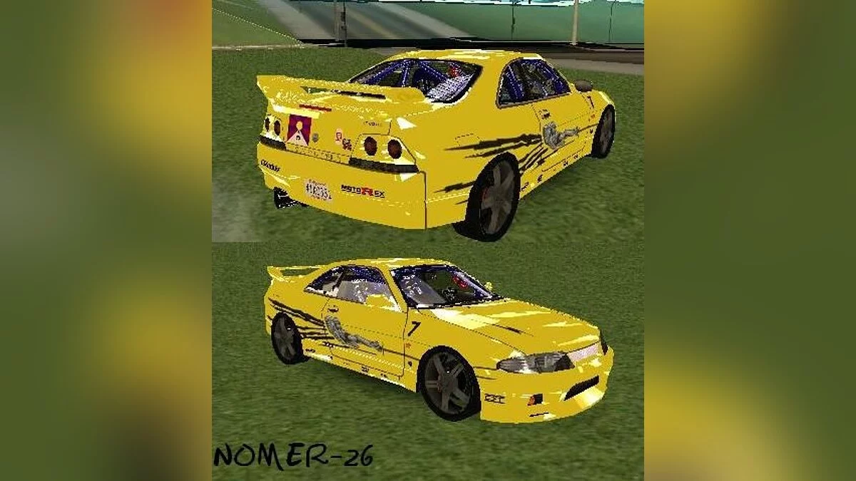 Nissan Skyline R-33 FNF / GTA San Andreas