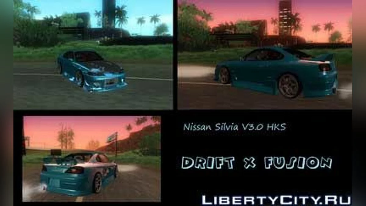 Nissan Silvia v3 HKS / GTA San Andreas
