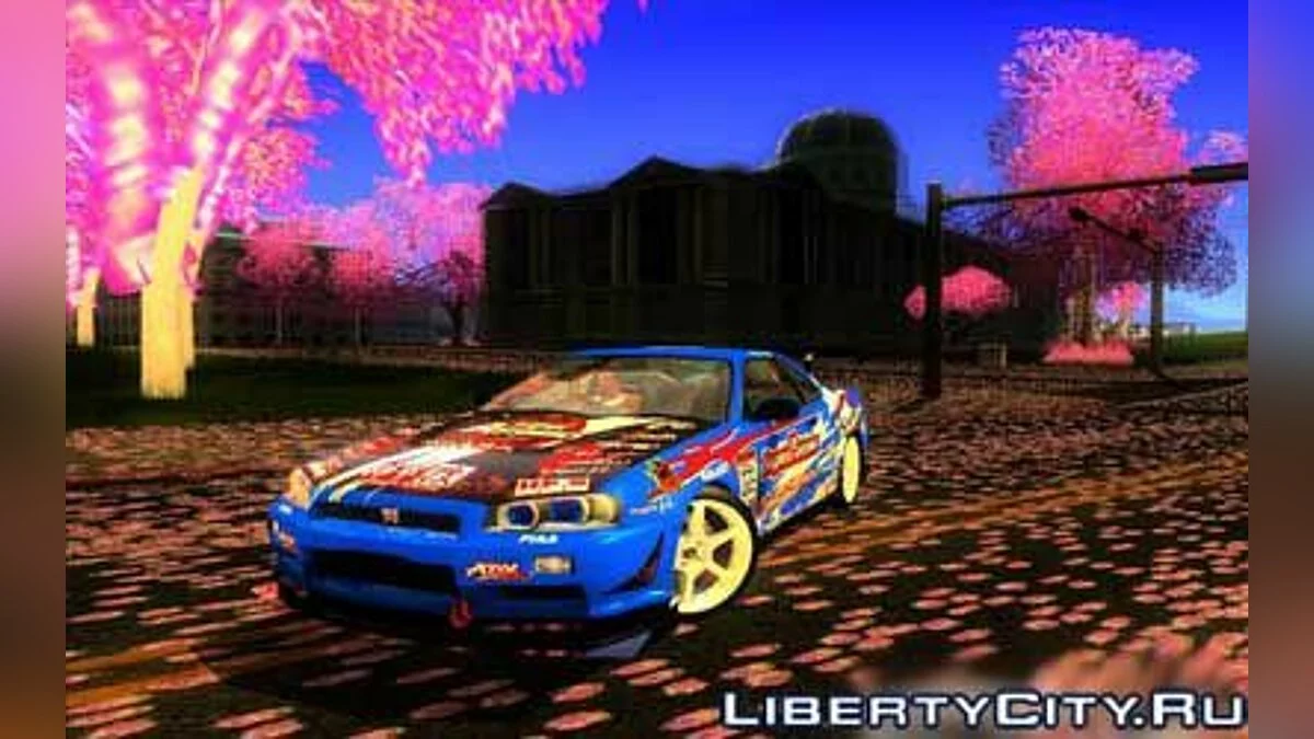 Nissan Skyline GTR34 D1GP Super Autobacs / GTA San Andreas