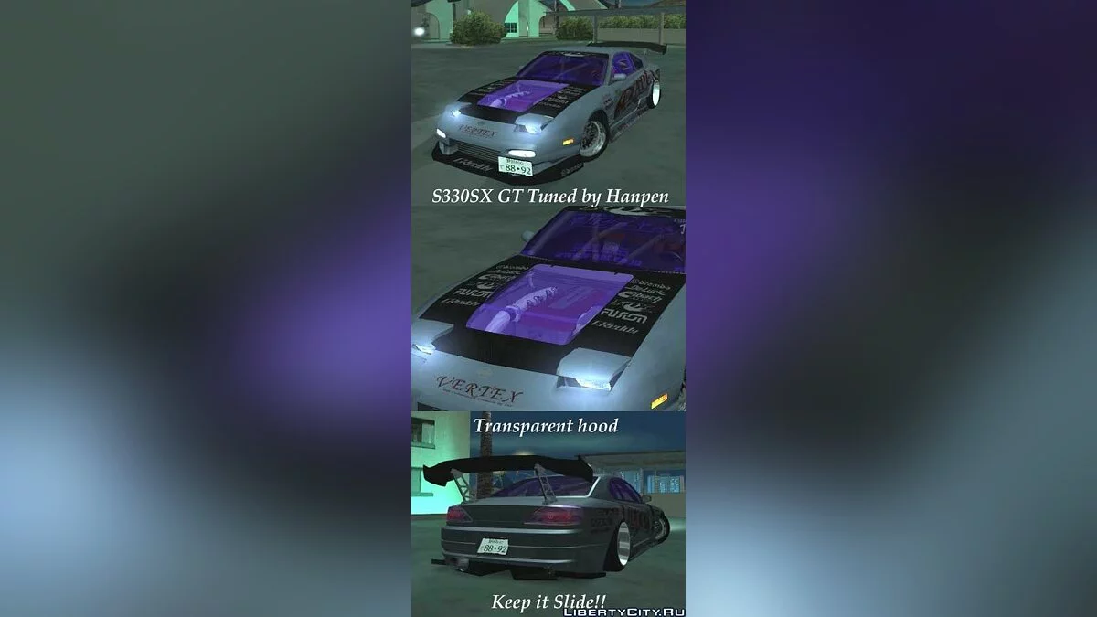 Nissan S330SX GT-Tuned / GTA San Andreas
