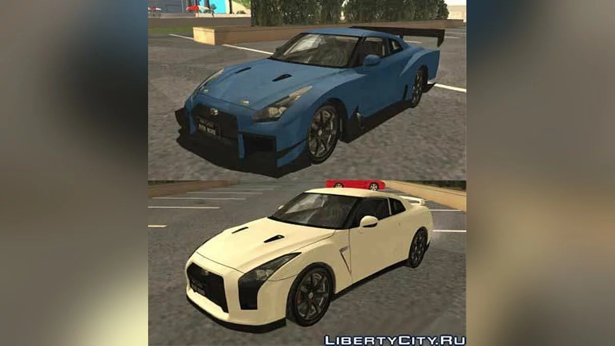 Nissan GT-R R35 / GTA San Andreas