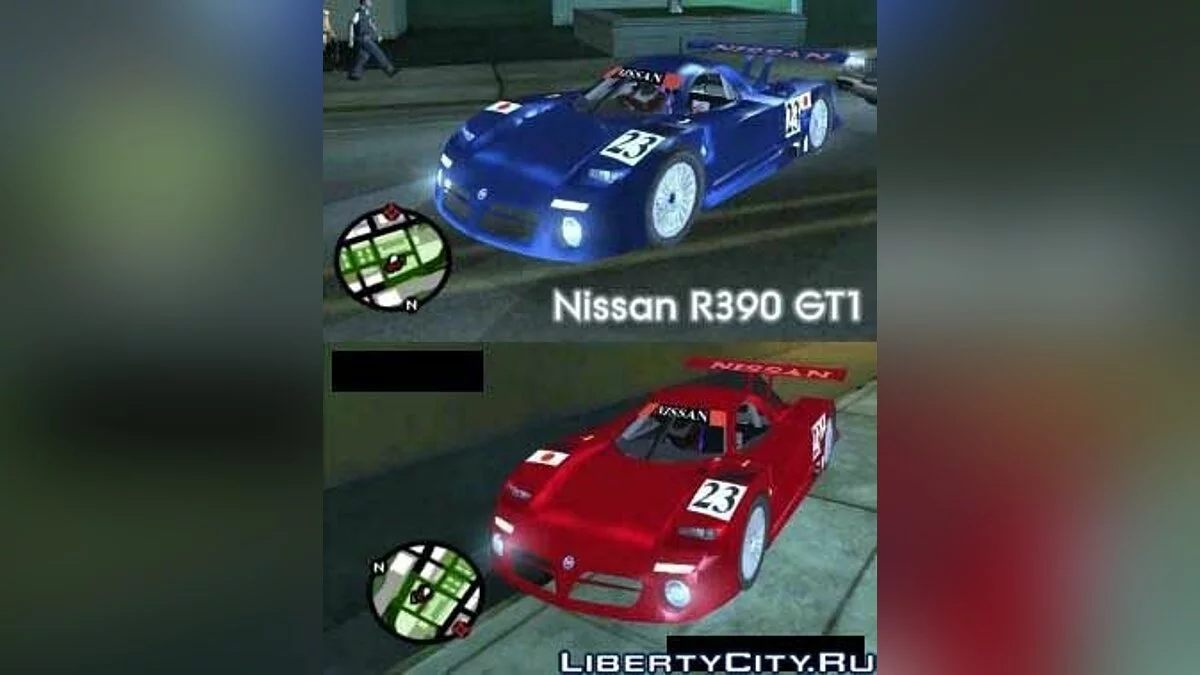 Nissan R 390 GT1 / GTA San Andreas