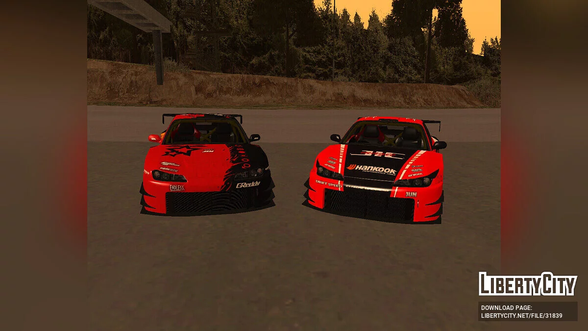 Nissan Silvia S15 - GT / GTA San Andreas