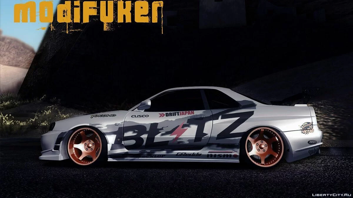 Nissan Skyline R34 Blitz	 / GTA San Andreas
