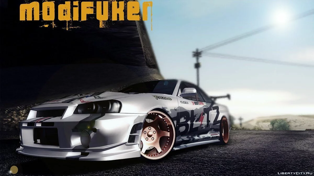 Nissan Skyline R34 Blitz	 / GTA San Andreas