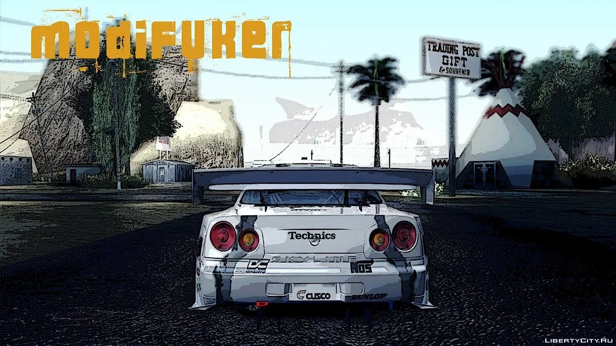 Nissan Skyline Touring R34 Blitz / GTA San Andreas