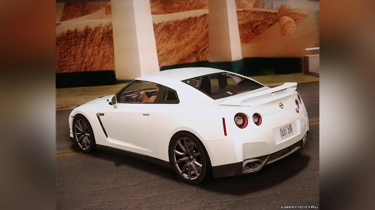 Nissan GTR Black Edition / GTA San Andreas