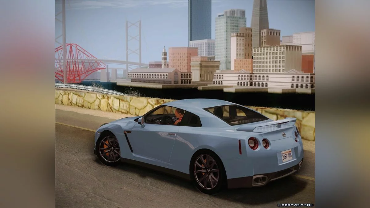Nissan GTR Black Edition / GTA San Andreas