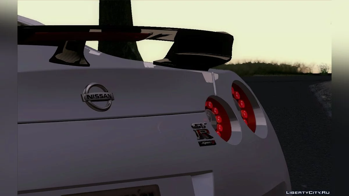 Nissan GT-R Spec V R35 / GTA San Andreas