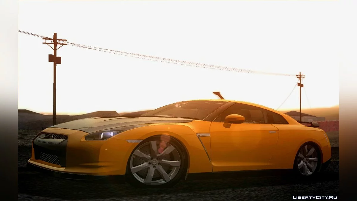 Nissan GT-R Spec V R35 / GTA San Andreas