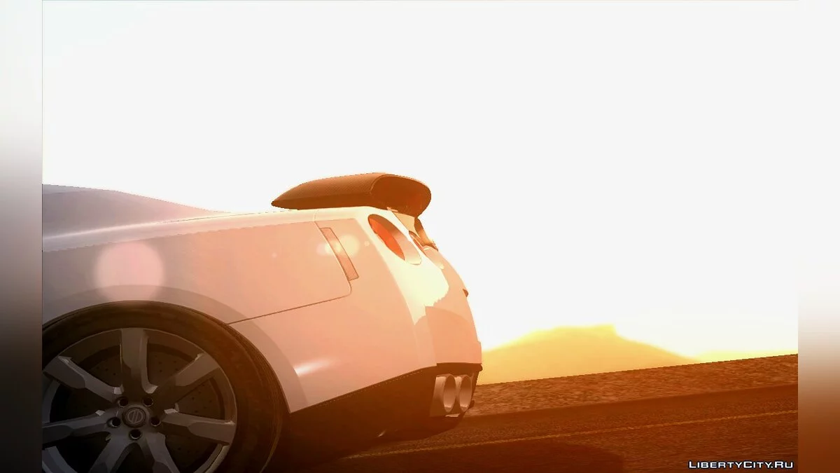 Nissan GT-R Spec V R35 / GTA San Andreas