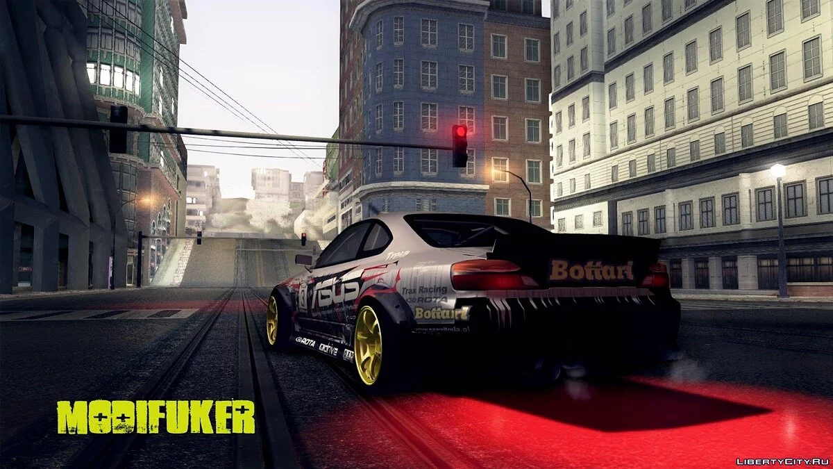 Nissan S15 Asus team / GTA San Andreas