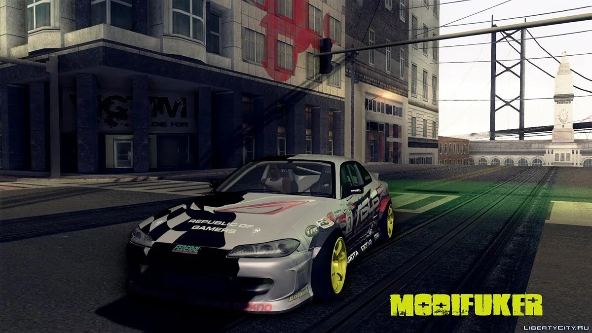 Nissan S15 Asus team / GTA San Andreas