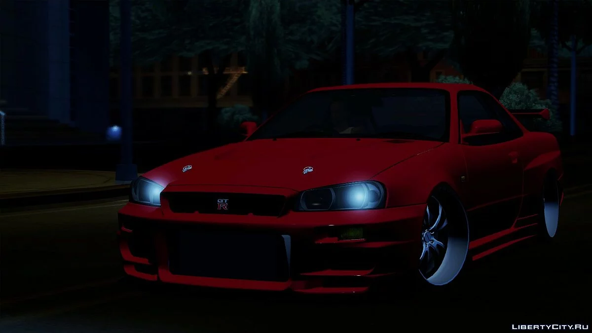 Nissan Skyline GT-R34  / GTA San Andreas