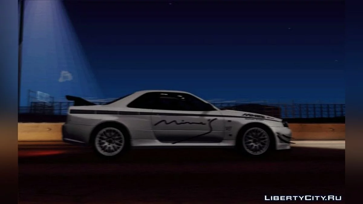 Nissan Skyline Mines (R34) 2002 / GTA San Andreas