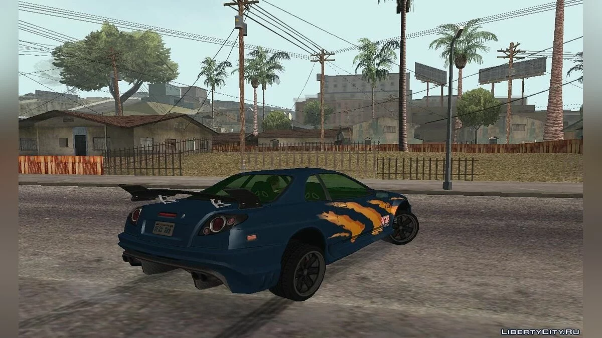 Nissan Skyline R34 Sunray / GTA San Andreas